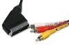 SCART to triple phono lead